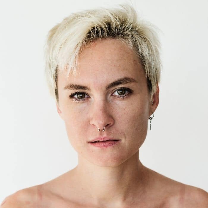 Textured Pixie with Undercut short Hairstyles