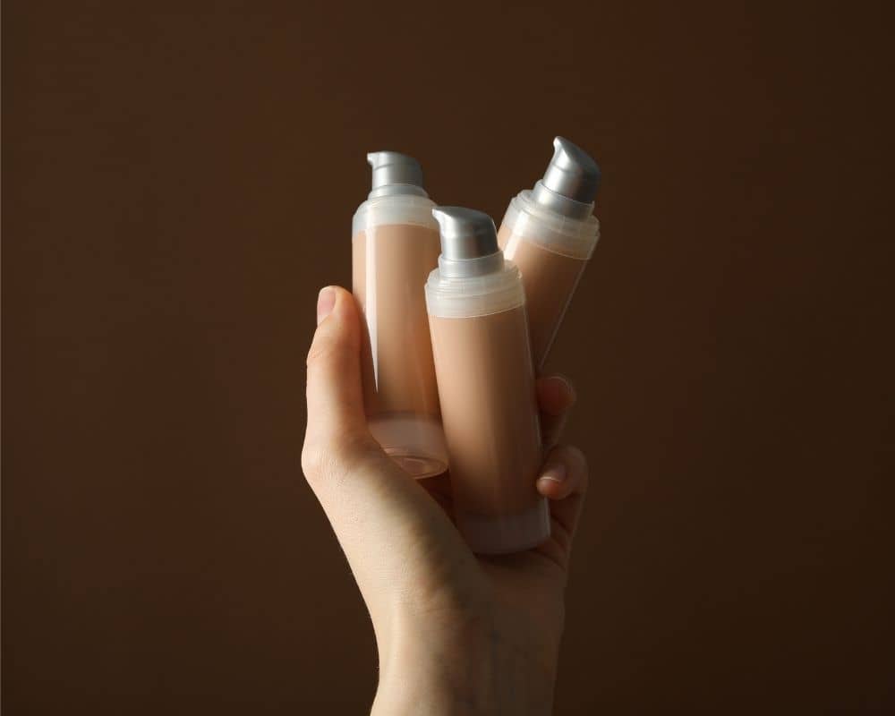 moisturizer BB cream and foundation.