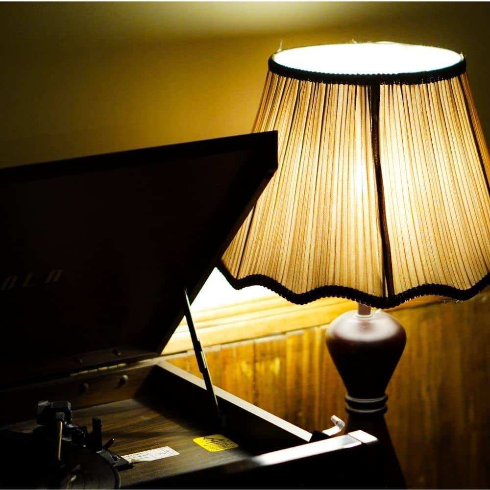 soft room lighting